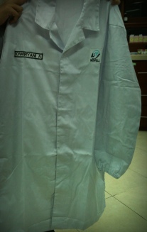 my first lab coat
